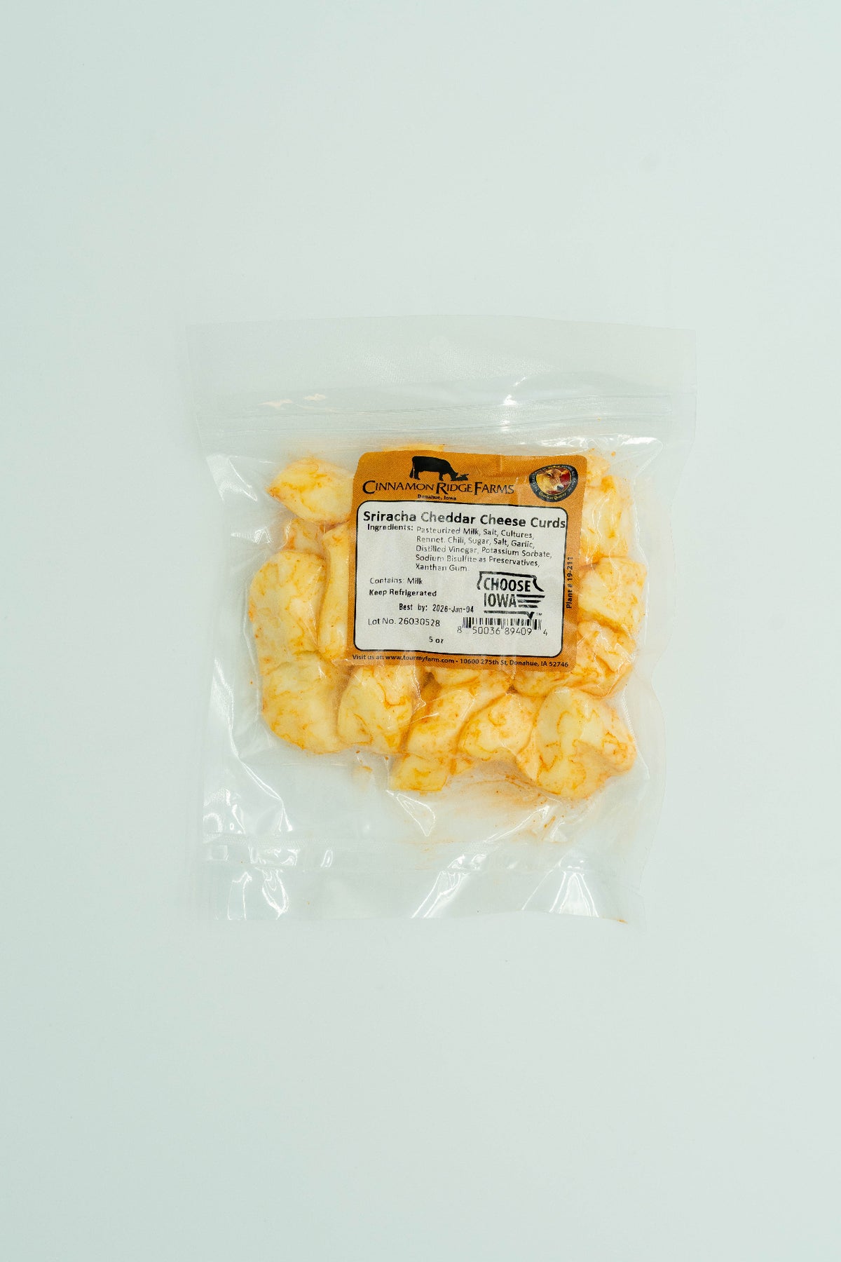 Sriracha Curds - Bulk per pound