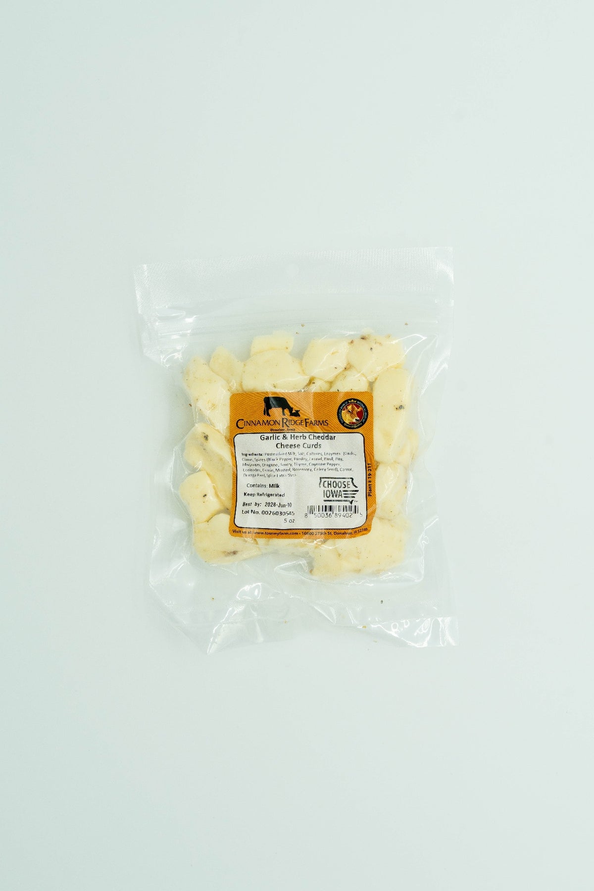 Garlic & Herb Curds - Bulk per pound