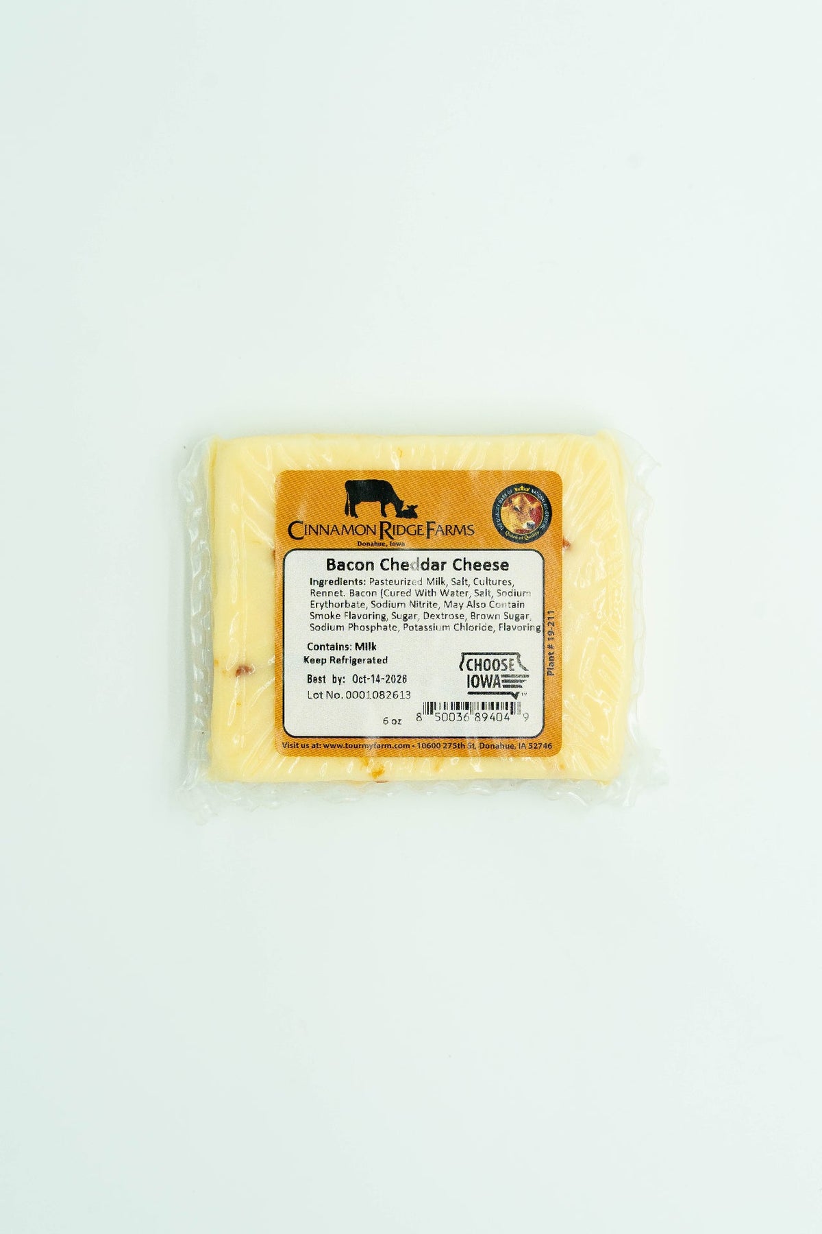 Bacon Cheddar Block — Wholesale