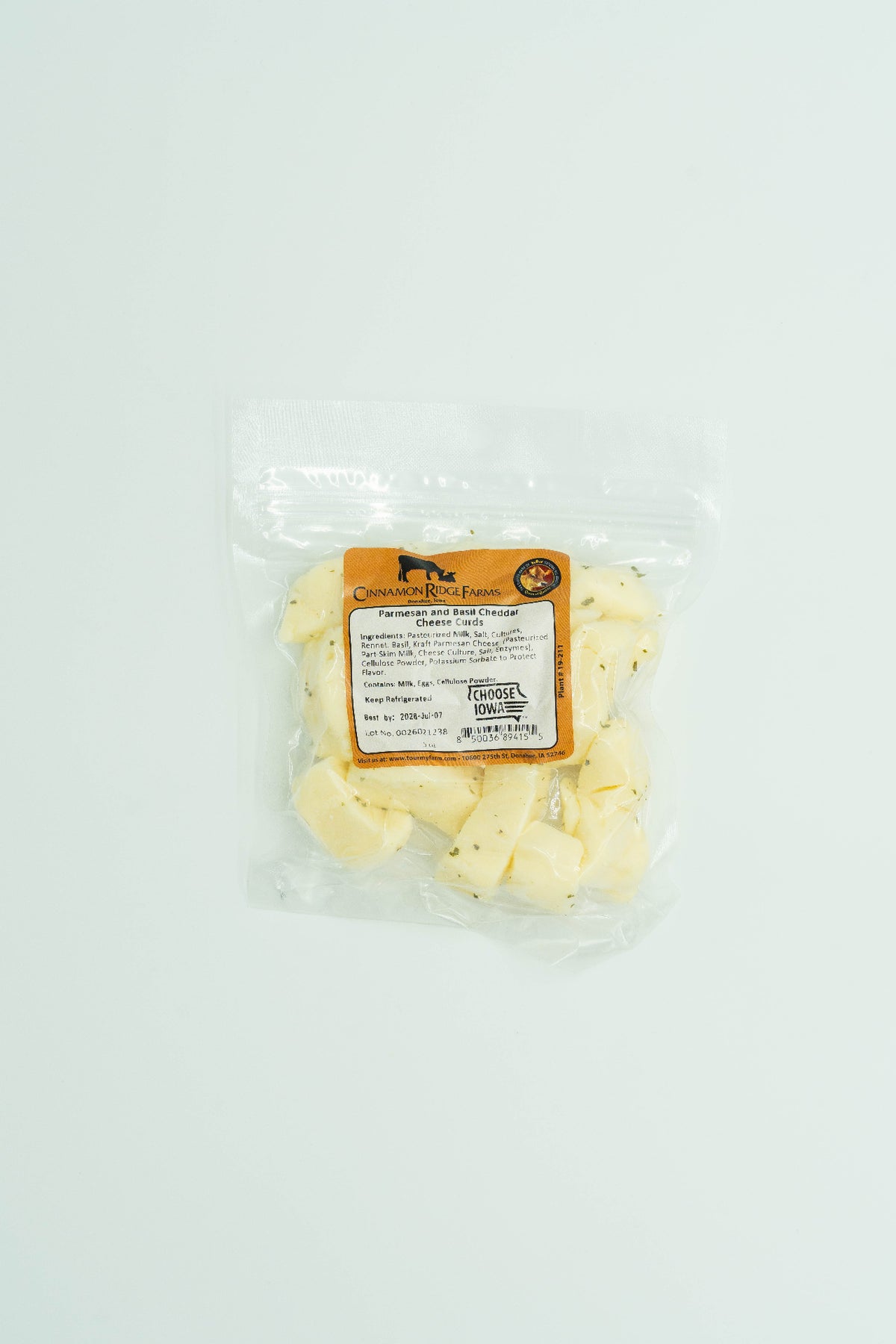 Parmesan Basil Curds - Bulk per pound